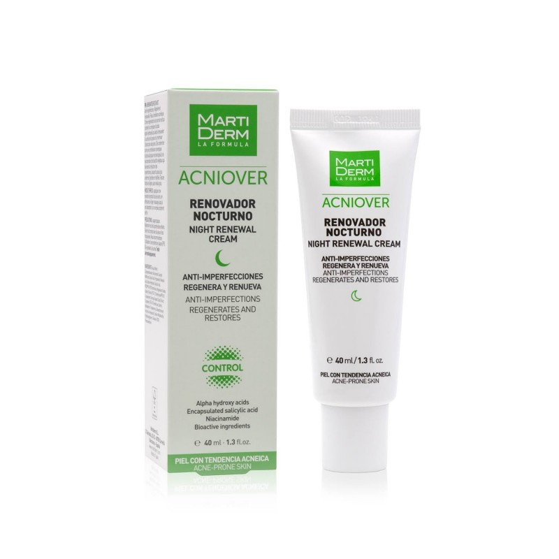 MARTIDERM ACNIOVER RENOVADOR NOCTURNO 40 ML MARTIDERM ACNIOVER RENOVADOR NOCTURNO 40 ML