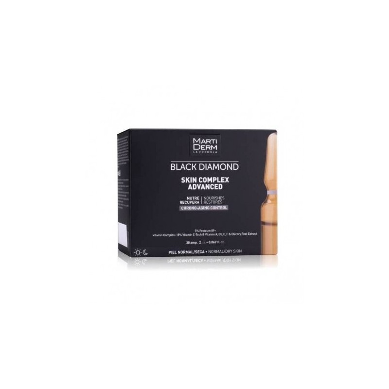 MARTIDERM BLACK DIAMOND SKIN COMPLEX+ 2 ML 30 AMP MARTIDERM BLACK DIAMOND SKIN COMPLEX+ 2 ML 30 AMP