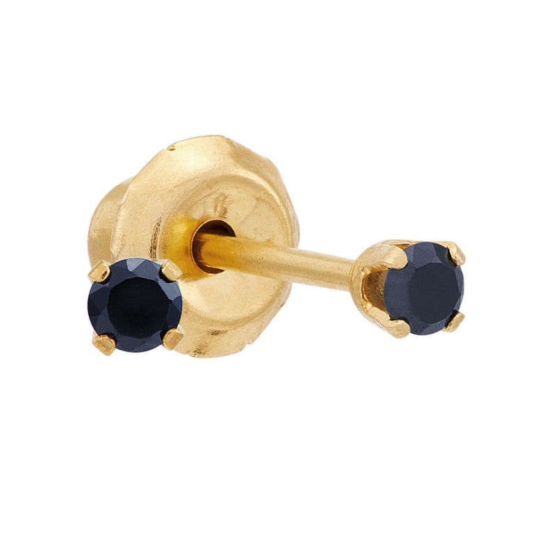 PRIM INVERNESS PENDIENTE 24K 1152C CIRCONITA NEGRA 2 MM PRIM INVERNESS PENDIENTE 24K 1152C CIRCONITA NEGRA 2 MM
