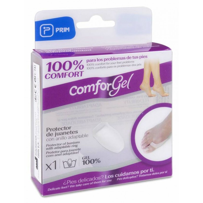 PRIM COMFORGEL PROTECTOR JUANETES CON ANILLO ADAPTABLE PRIM COMFORGEL PROTECTOR JUANETES CON ANILLO ADAPTABLE