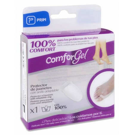 PRIM COMFORGEL PROTECTOR JUANETES CON ANILLO ADAPTABLE 