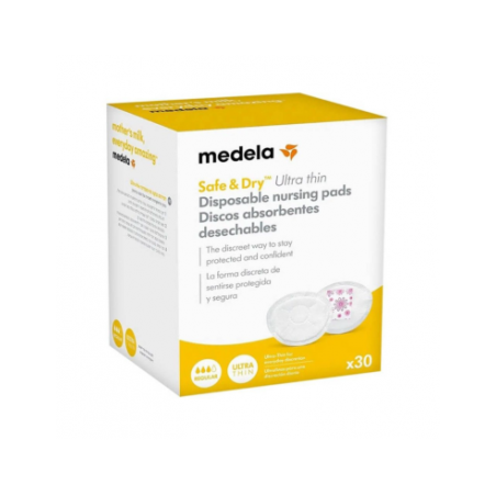  MEDELA DISCOS SAFE & DRY DESECHABLES 30 UNIDADES 