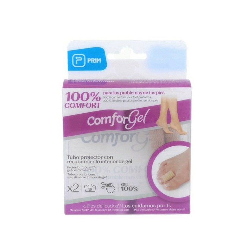 PRIM COMFORGEL TUBO PROTECTOR DEDOS 2.5 CM DIAMETRO 2 U PRIM COMFORGEL TUBO PROTECTOR DEDOS 2.5 CM DIAMETRO 2 U