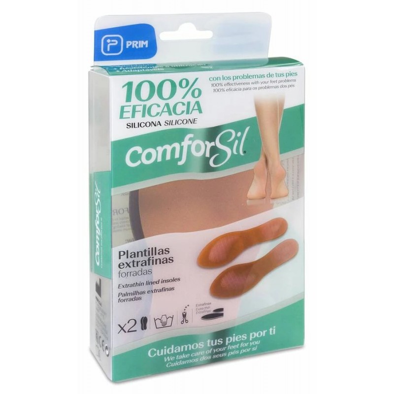 PRIM COMFORSIL PLANTILLAS EXTRAFINAS MINI SILICONA FORRADAS PRIM COMFORSIL PLANTILLAS EXTRAFINAS MINI SILICONA FORRADAS