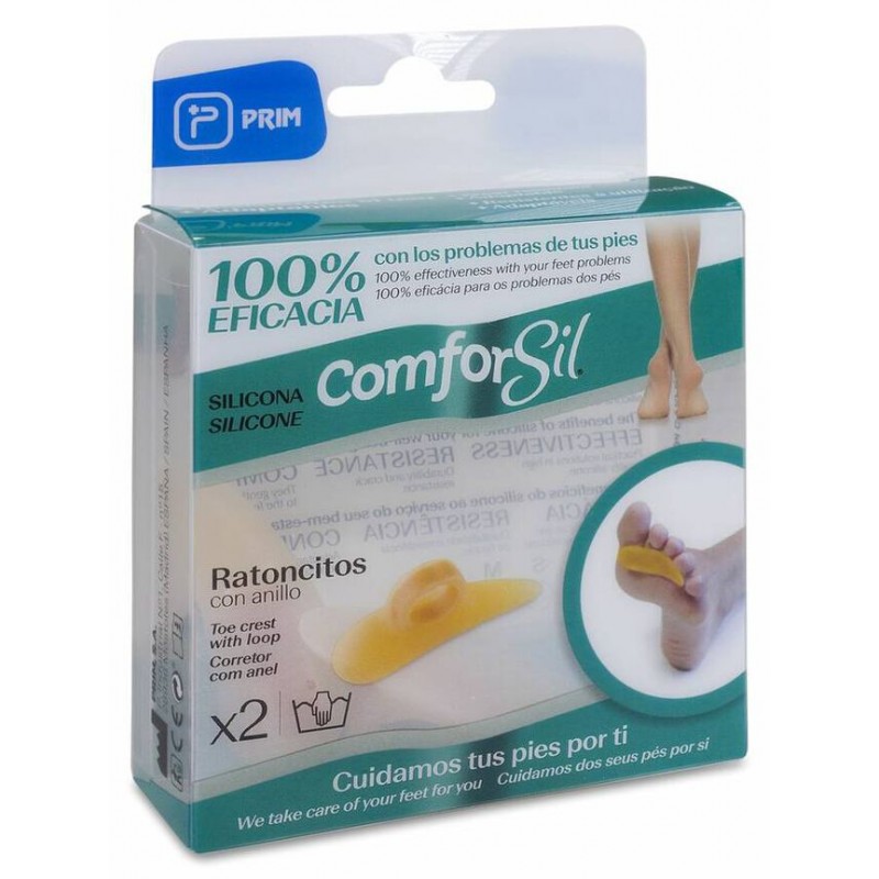 PRIM COMFORSIL RATONCITO DE SILICONA CON ANILLO 2 UNIDADES TALLA S CC226S PRIM COMFORSIL RATONCITO DE SILICONA CON ANILLO 2 UNIDADES TALLA S CC226S
