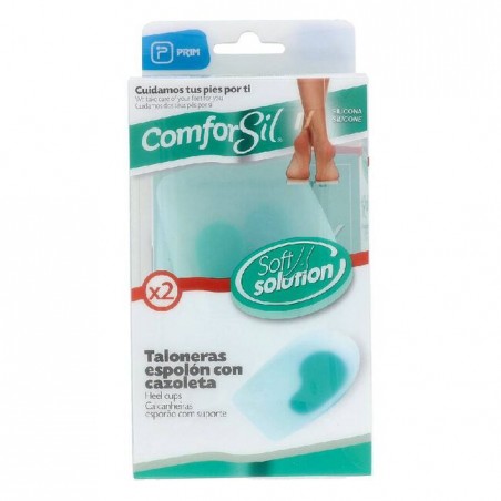  PRIM COMFORSIL TALONERA CON CAZOLETA PARA ESPOLON SILICONA T- PEQ 2 U 