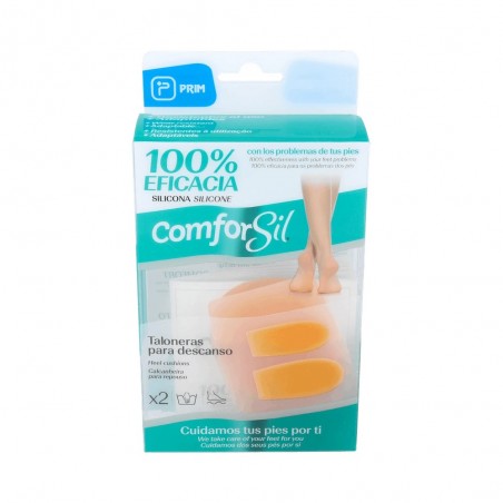  PRIM COMFORSIL TALONERA DESCANSO SILICONA CON TEJIDO T- MED 2 U 
