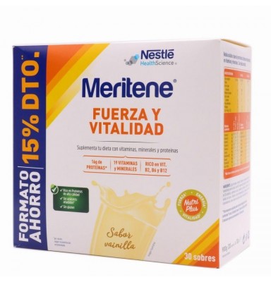 MERITENE VAINILLA PACK 30...