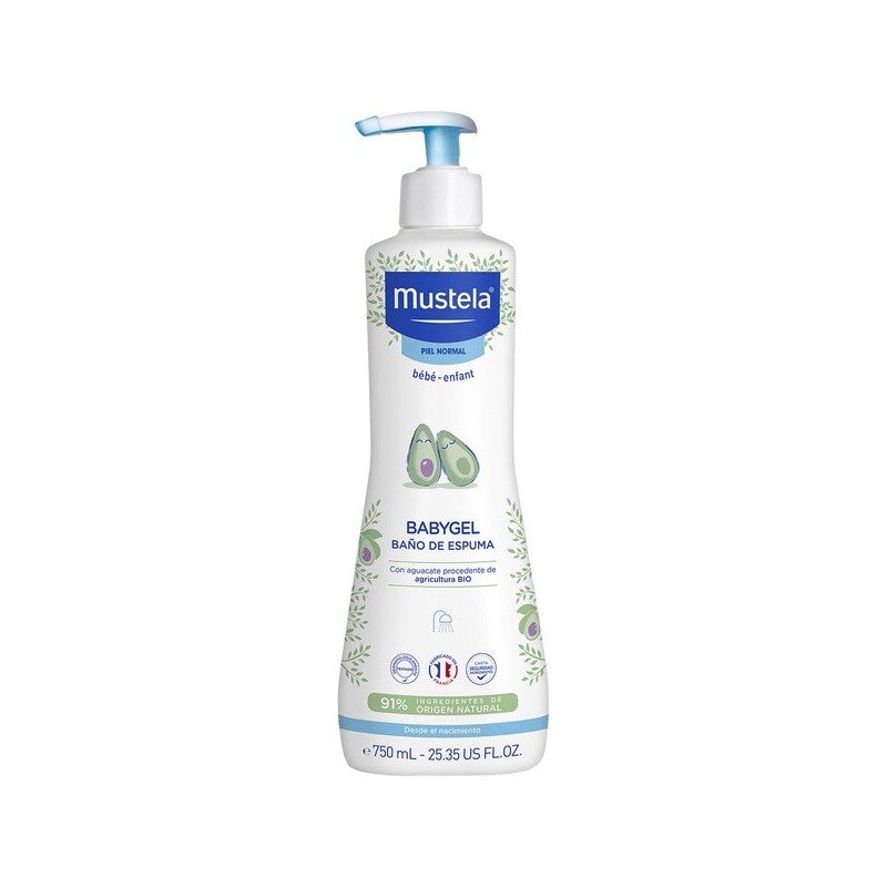 MUSTELA BEBE BABYGEL 750 ML MUSTELA BEBE BABYGEL 750 ML