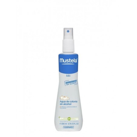  MUSTELA BEBE AGUA COLONIA S/ALCOHOL 200 ML 