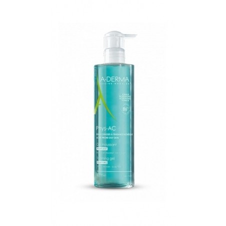  A-DERMA PHYS-AC GEL LIMPIADOR PURIFICANTE 400 ML 