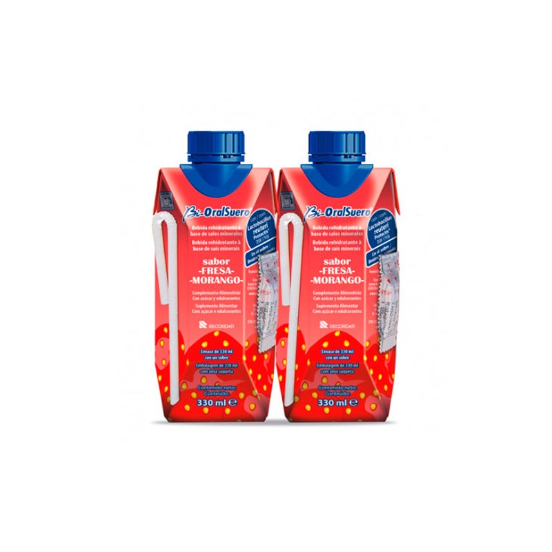 BIORALSUERO FRESA 2X330 ML TETRABIK BIORALSUERO FRESA 2X330 ML TETRABIK
