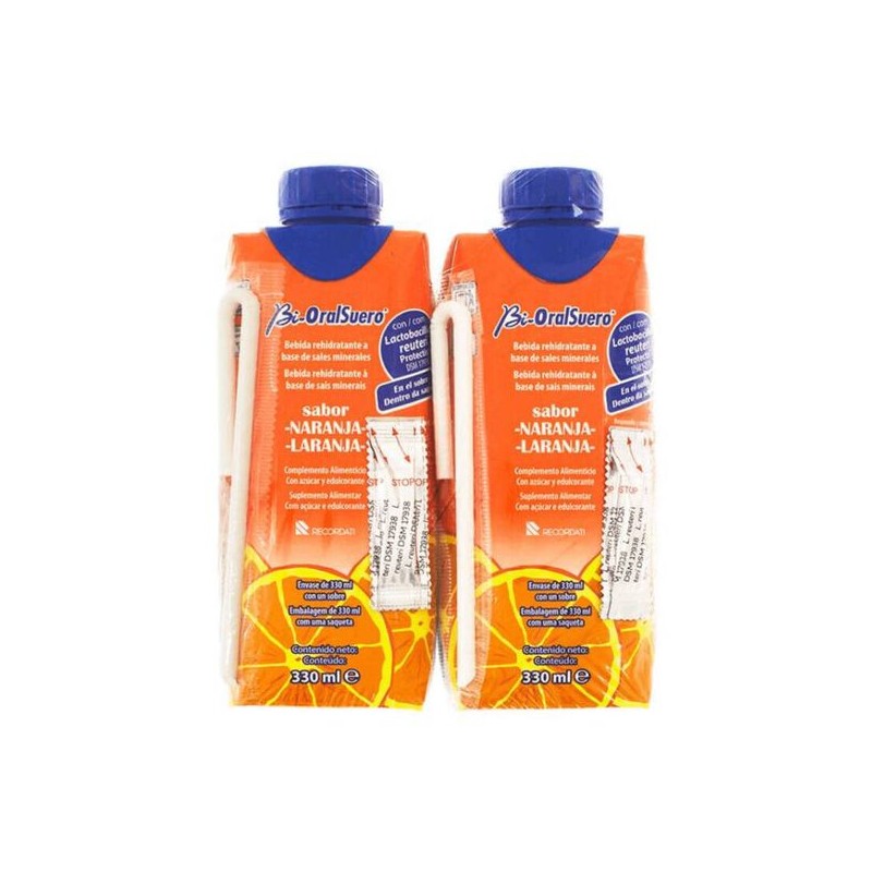 BIORALSUERO NARANJA 2X330 ML TETRABIK BIORALSUERO NARANJA 2X330 ML TETRABIK