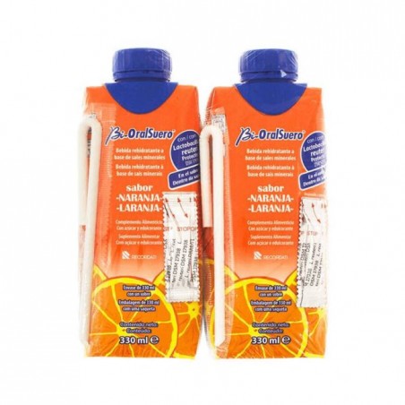  BIORALSUERO NARANJA 2X330 ML TETRABIK 