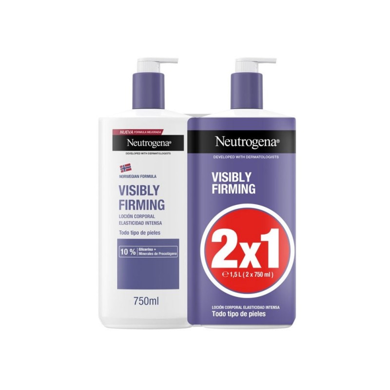 NEUTROGENA VISIBLY RENEW REAFIRMANTE LOCION CORPORAL 2X1 750 ML NEUTROGENA VISIBLY RENEW REAFIRMANTE LOCION CORPORAL 2X1 750 ML