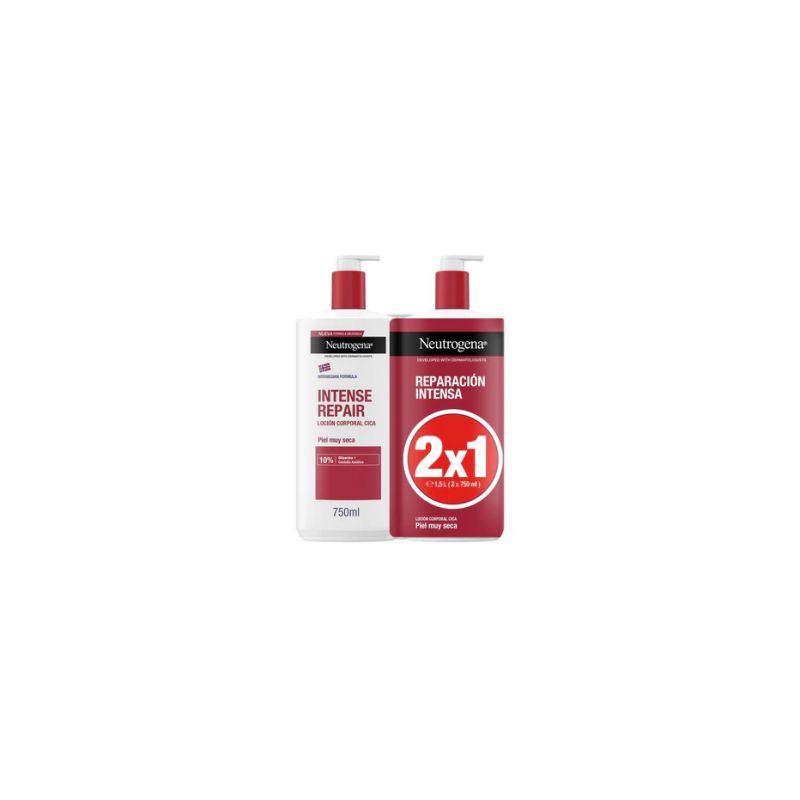 NEUTROGENA REPARACION INTENSA PIEL MUY SECA LOCION CORPORAL 2 ENVASES 750 ML