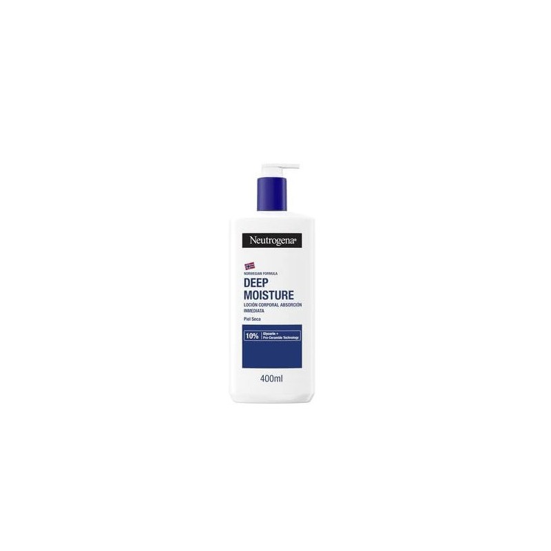 NEUTROGENA HIDRATACION PROFUNDA PIEL SECA LOCION CORPORAL 400 ML NEUTROGENA HIDRATACION PROFUNDA PIEL SECA LOCION CORPORAL 400 ML
