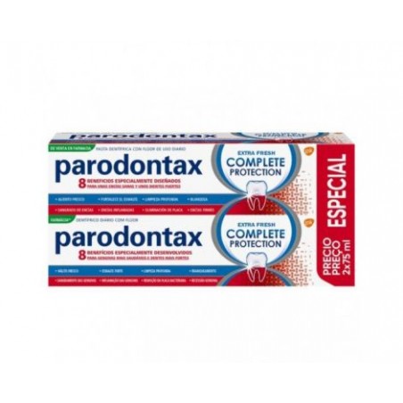 PARODONTAX COMPLETE PROTECTION EXTRA FRESH 2 ENVASES 75 ML 