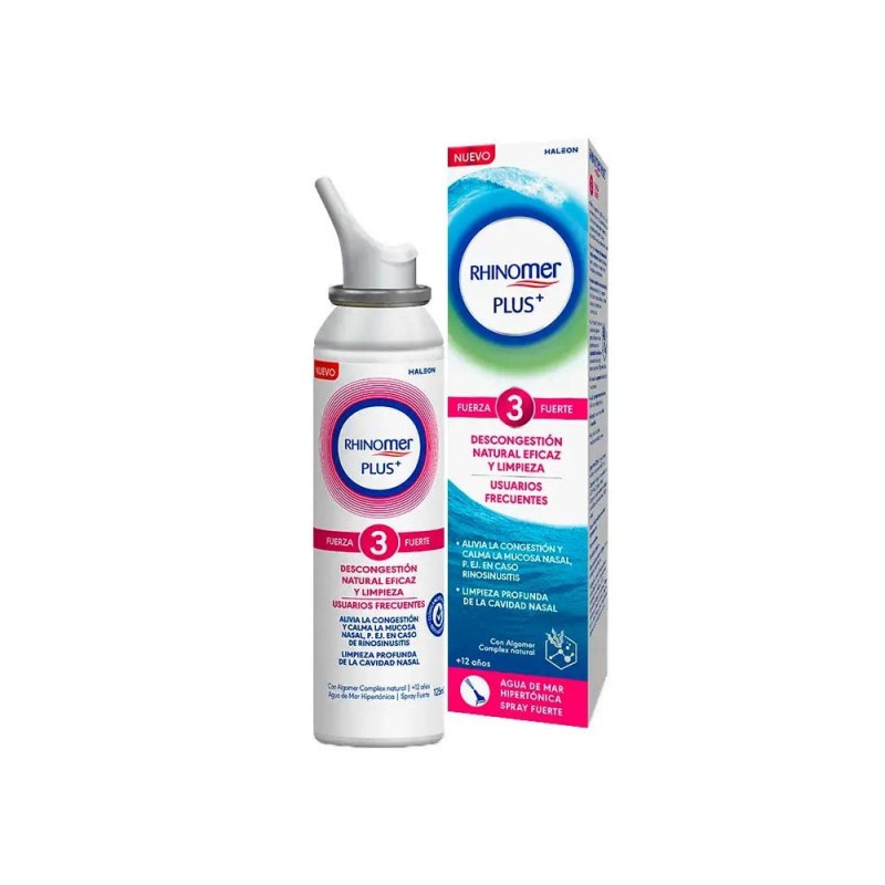 RHINOMER PLUS FUERZA 3 SPRAY 125 ML RHINOMER PLUS FUERZA 3 SPRAY 125 ML