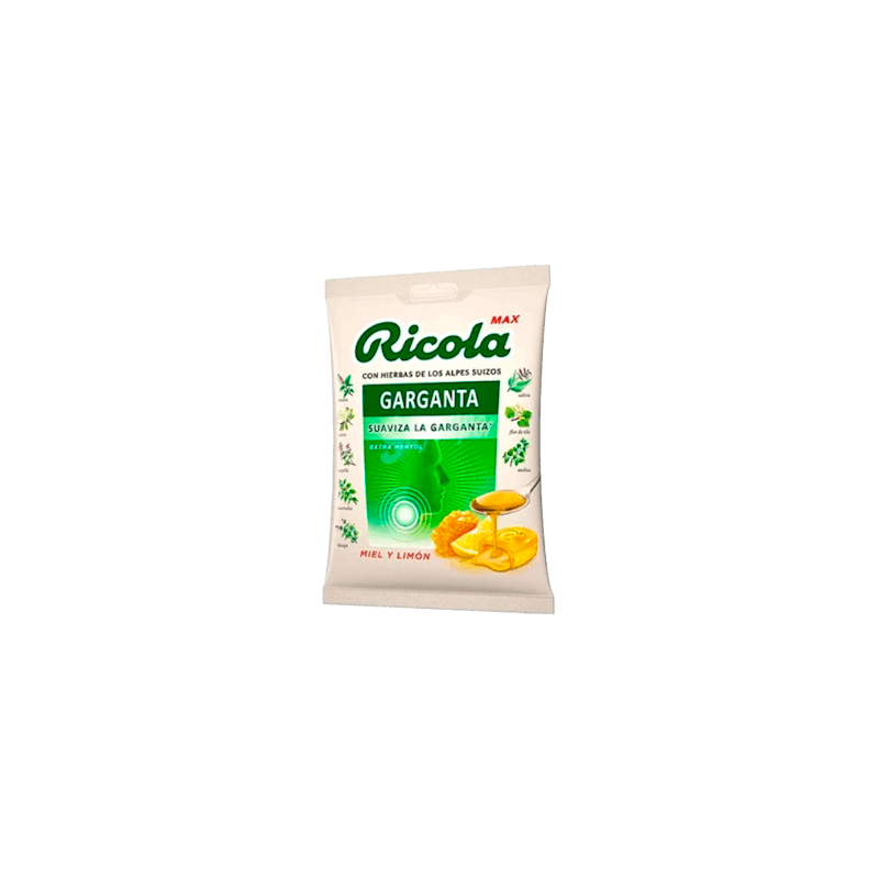 RICOLA MAX MIEL Y LIMON 70 GR RICOLA MAX MIEL Y LIMON 70 GR