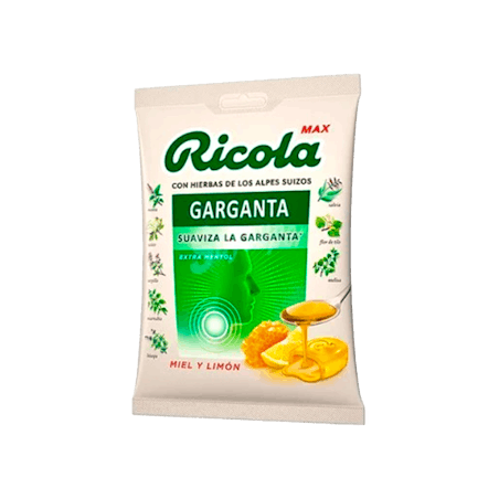  RICOLA MAX MIEL Y LIMON 70 GR 