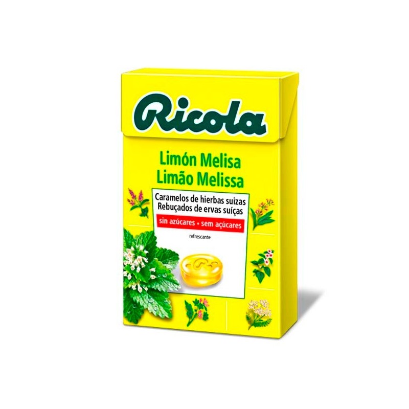 RICOLA CARAMELOS SIN AZUCAR 1 ENVASE 50 G SABOR LIMON RICOLA CARAMELOS SIN AZUCAR 1 ENVASE 50 G SABOR LIMON