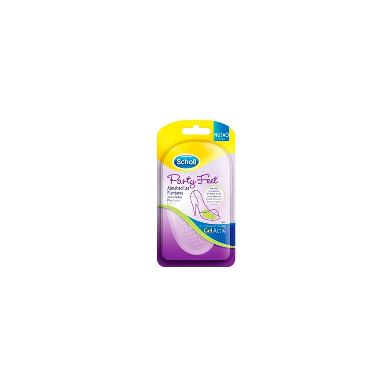 SCHOLL PARTY FEET APOYO ALMOHADILLA PLANTAR CON 1 PAR SCHOLL PARTY FEET APOYO ALMOHADILLA PLANTAR CON 1 PAR