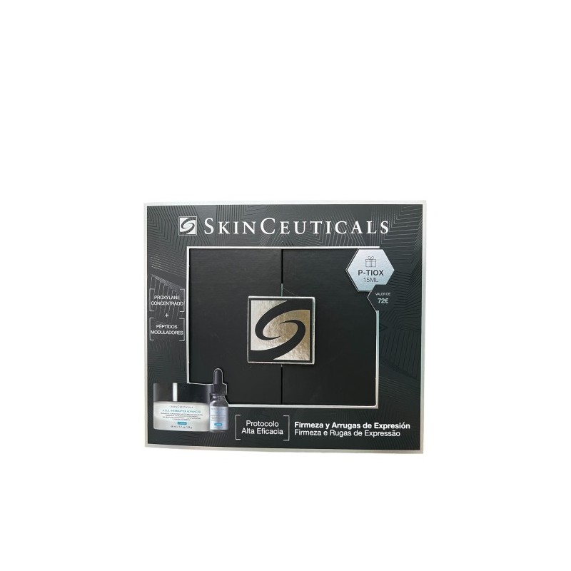 SKINCEUTICALS COFRE FIRMEZA Y ARRUGAS DE EXPRESION P-TIOX + A.G.E. INTERRUPTER ADVANCED