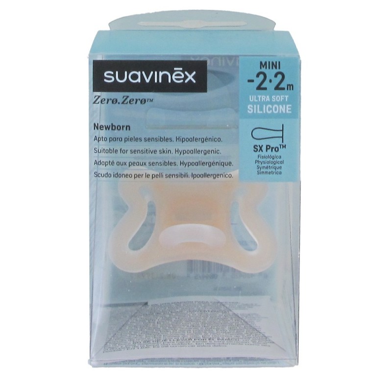 SUAVINEX ZERO.ZERO CHUPETE SILICONA FISIOLOGICO -2-2 MESES SUAVINEX ZERO.ZERO CHUPETE SILICONA FISIOLOGICO -2-2 MESES