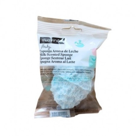  SUAVINEX ESPONJA BAÑO INFANTIL BABY AROMA DE LECHE 