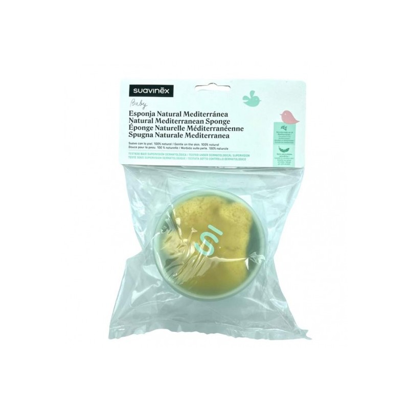 SUAVINEX ESPONJA BAÑO CANASTILLA PREMIUM NATURAL SUAVINEX ESPONJA BAÑO CANASTILLA PREMIUM NATURAL