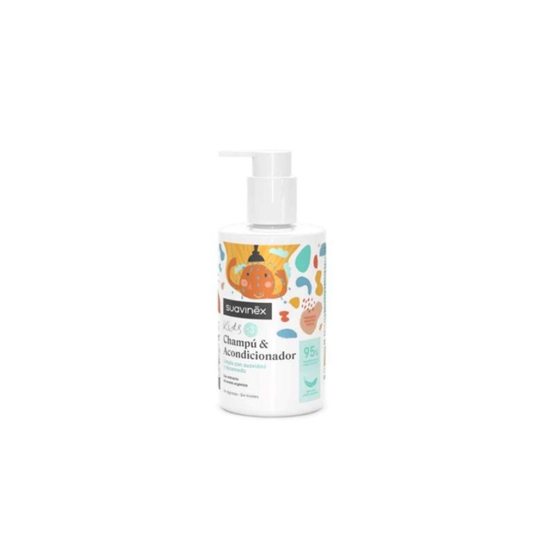 SUAVINEX KIDS CHAMPU & ACONDICIONADOR 300 ML SUAVINEX KIDS CHAMPU & ACONDICIONADOR 300 ML