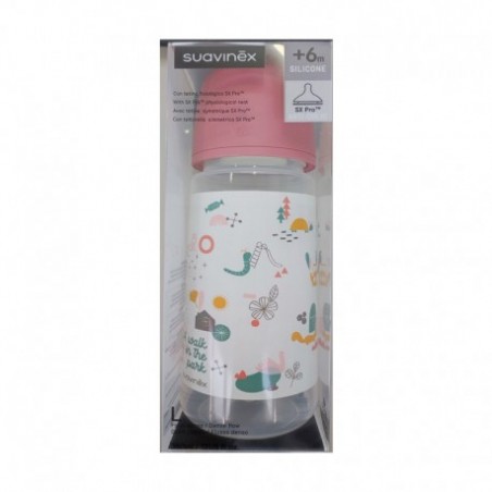  SUAVINEX BIBERON TETINA SILICONA FISIOLOGICA FLUJO L 360 ML 