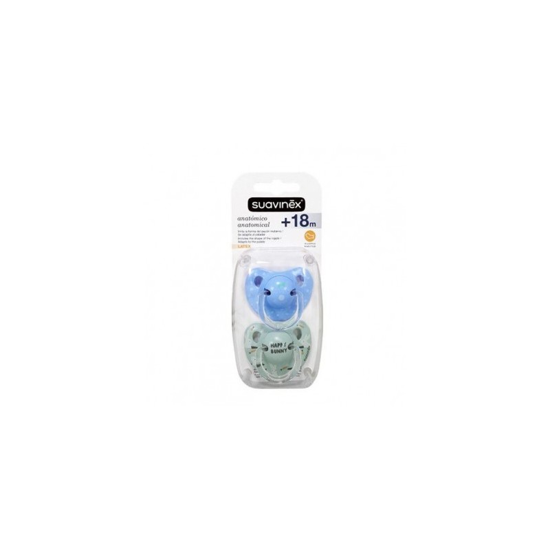 SUAVINEX CHUPETE SILICONA ANATOMICO CLASICO +18M 2 U SUAVINEX CHUPETE SILICONA ANATOMICO CLASICO +18M 2 U