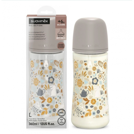 SUAVINEX BIB PREMIUM 360 ML TET.3POS.SIL 