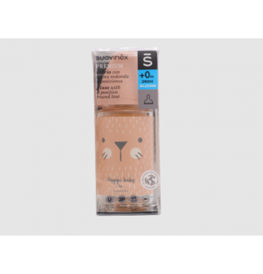 SUAVINEX BIB VIDRIO 240 TET...