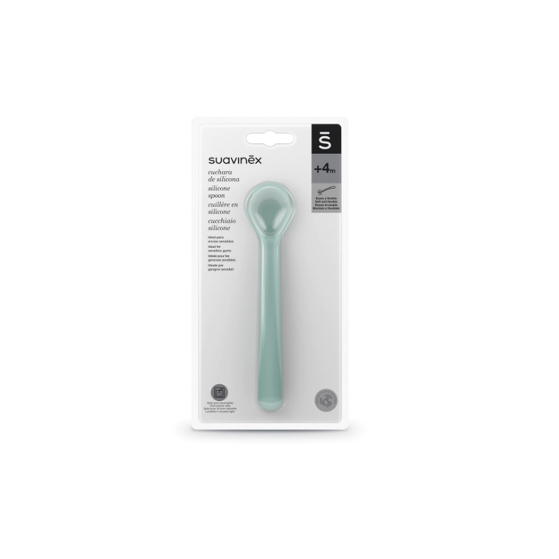 SUAVINEX CUCHARA SILICONA +4M SUAVINEX CUCHARA SILICONA +4M