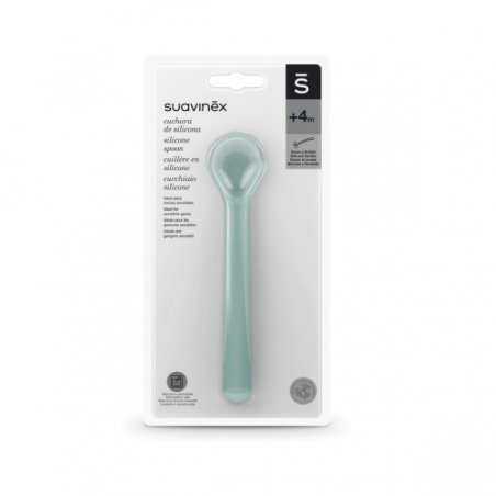  SUAVINEX CUCHARA SILICONA +4M 