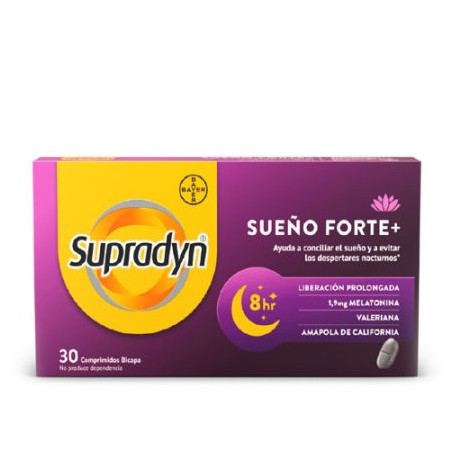  SUPRADYN SUEÑO FORTE+ 30 COMPRIMIDOS 