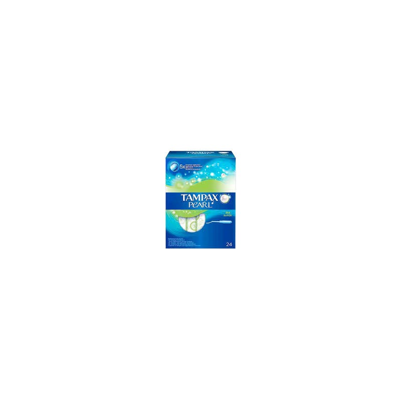 TAMPAX PEARL SUPER 24 UDS TAMPAX PEARL SUPER 24 UDS