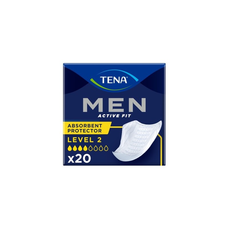 TENA MEN LEVEL 2 MEDIUM 20 UDS TENA MEN LEVEL 2 MEDIUM 20 UDS