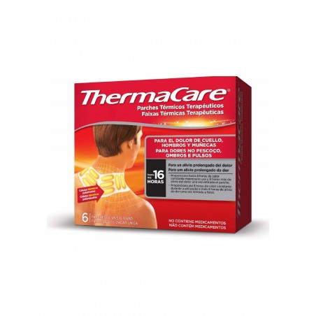  THERMACARE PARCHE TERMICO CUELLO HOMBRO MUÑECA 6 PARCHES 