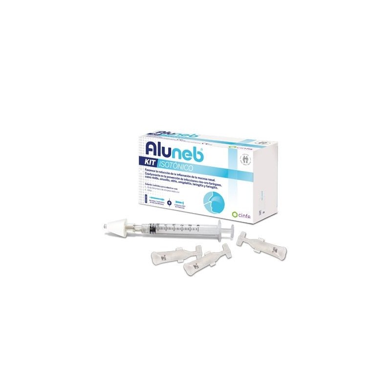 ALUNEB KIT ISOTONICO 15 VIALES 4 ML.