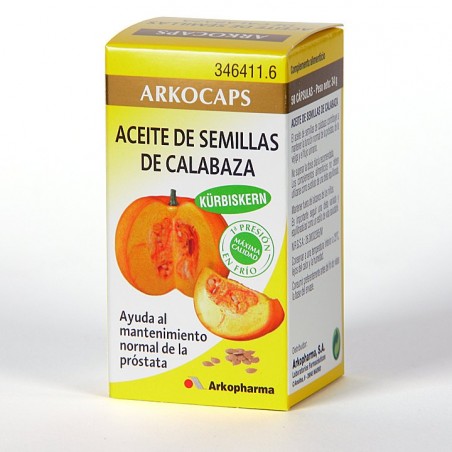  ARKOCAPS ACEITE SEMILLA CALABAZA 50 CAPS 