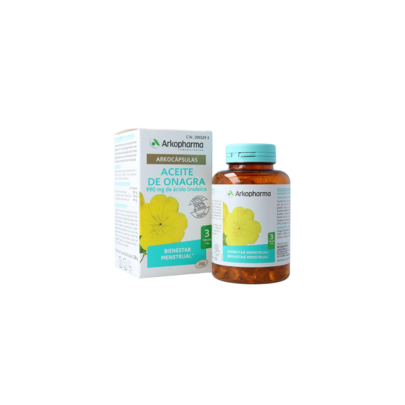 ARKOCAPS ACEITE DE ONAGRA 200 CAPS ARKOCAPS ACEITE DE ONAGRA 200 CAPS