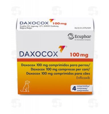 DAXOCOX 100 MG 4 COMP ECUPHAR