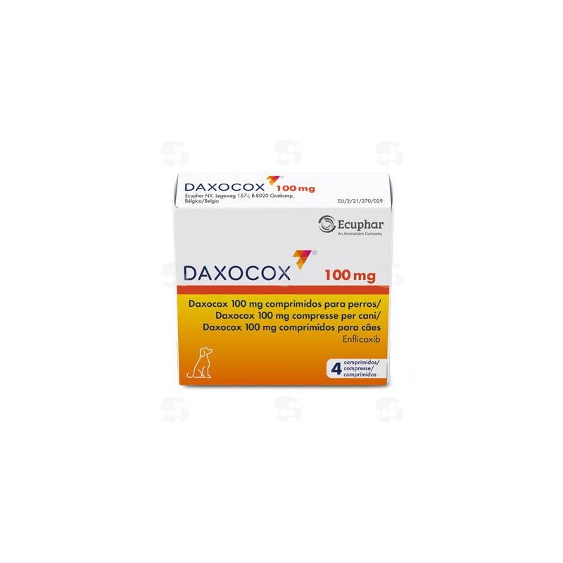 DAXOCOX 100 MG 4 COMP ECUPHAR DAXOCOX 100 MG 4 COMP ECUPHAR