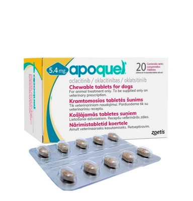 APOQUEL 5,4 MG 20 COMPRIMIDOS