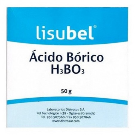  ACIDO BORICO LISUBEL POLVO 50 GR 