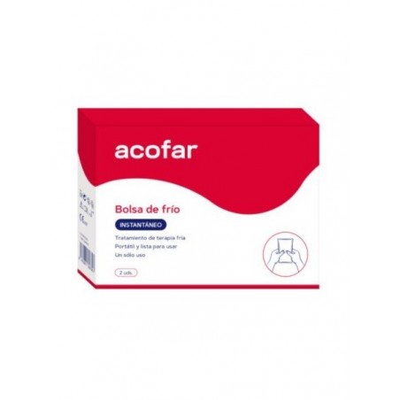  ACOFAR BOLSA DE FRIO INSTANTANEO 2 UNIDADES 